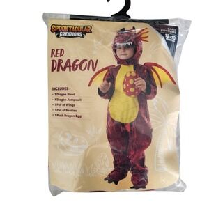 Spooktacular Creations Red Dragon Baby Costume 12-18 Months NEW